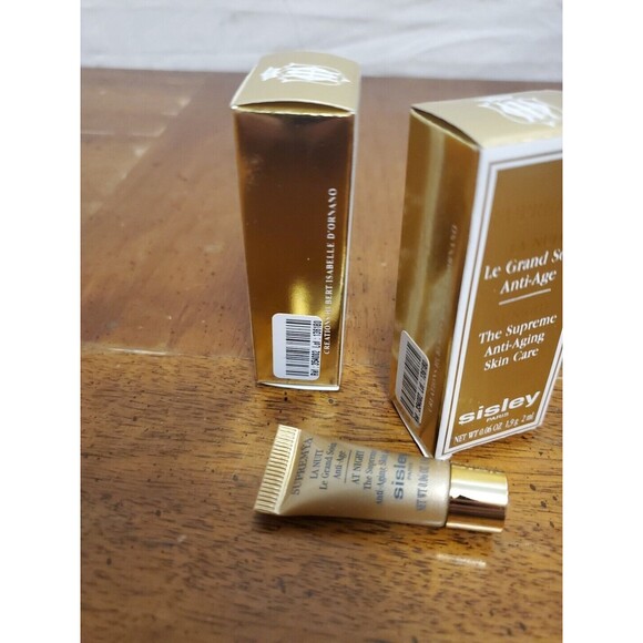 Sisley Supremya At Night The Supreme Anti-Aging Skin Care - 0.06 oz/2ml NIB (2) - Picture 2 of 6